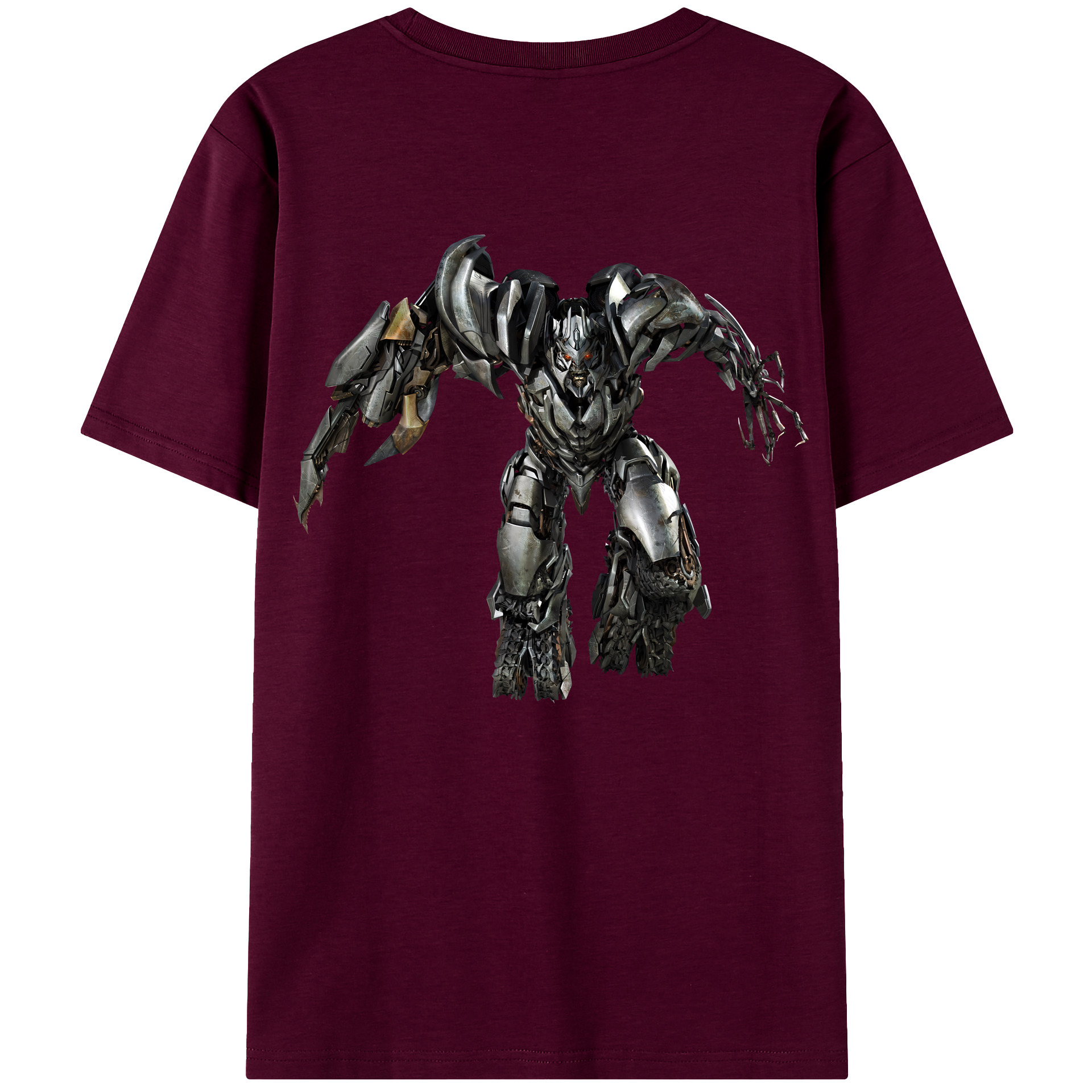 （画像用） Transformers トランスフォーマー レディース半袖Tシャツ(バックプリント)